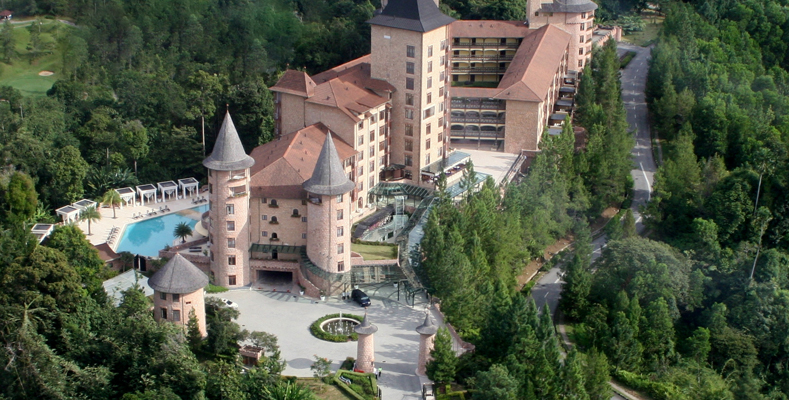 The Chateau Spa & Organic Wellness Resort - Aerial View